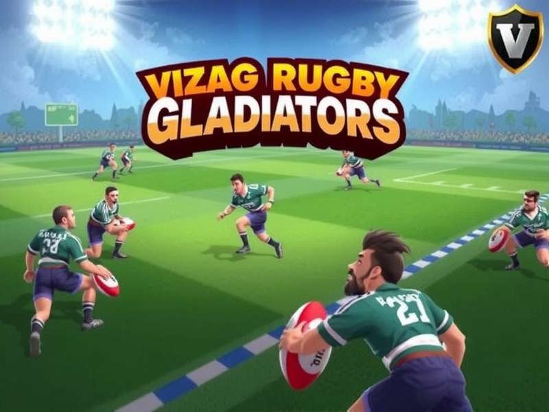 Intense rugby action in Vizag Rugby Gladiators Vizag Rugby Gladiators Gameplay